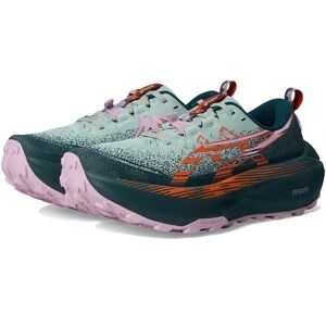 ASICS Trabuco Max 4 Women's Athletic Shoes - Teal, Pink, and Orange